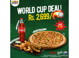 14th Street Pizza Co. World Cup Deal For Rs.2699/-